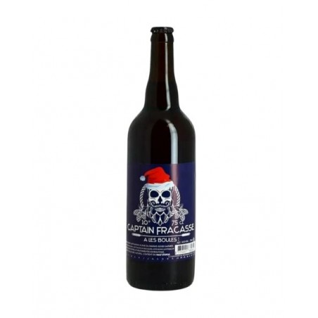 bière d'hiver Captain Fracasse a les boules 75cl, produite par la brasserie Artésienne (62)