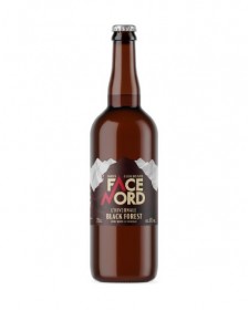 bière de Noël Face Nord L'Hivernale Black Forest 75cl, produite par la brasserie du Dauphiné (38)