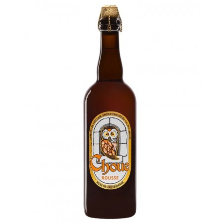 Bière rousse 75cl, produite par la brasserie de Vauclair en Haute-Marne (52)