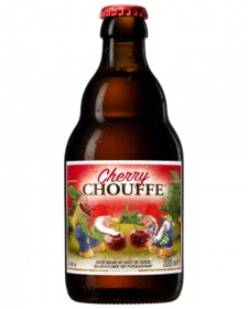 Bière à la cerise Cherry Chouffe 33cl, produite par la brasserie d'Achouffe en Belgique