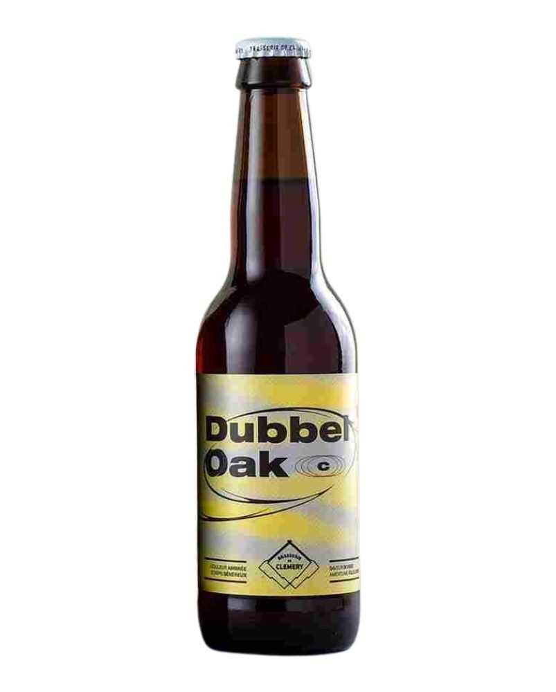 Bière Dubbel Oak bio 33cl, produite par la brasserie de Clémery à Lesménils (54, Meurthe-et-Moselle)