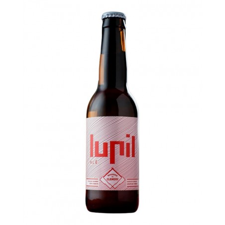 Bière Lupil bio 33cl, produite par la Brasserie de Clémery à Lesménils (54, Meurthe-et-Moselle)