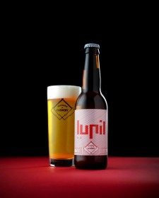 Bière Lupil bio 33cl, produite par la Brasserie de Clémery à Lesménils (54, Meurthe-et-Moselle)