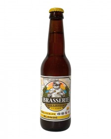 Bière blonde artisanale 33cl, gamme Sober de la Brasserie du Lavoir à Pulnoy (54, Meurthe-et-Moselle)