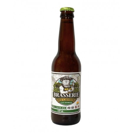 Bière IPA ambrée artisanale 33cl, gamme Sober de la Brasserie du Lavoir à Pulnoy (54, Meurthe-et-Moselle)