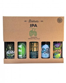 Coffret 5 bières IPA artisanales