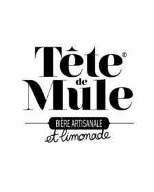 Bière Tête de mule ambrée 33cl, produite par la brasserie du Marais (79)