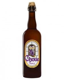 Bière Choue triple 75cl, produite par la brasserie de Vauclair en Haute-Marne (52)