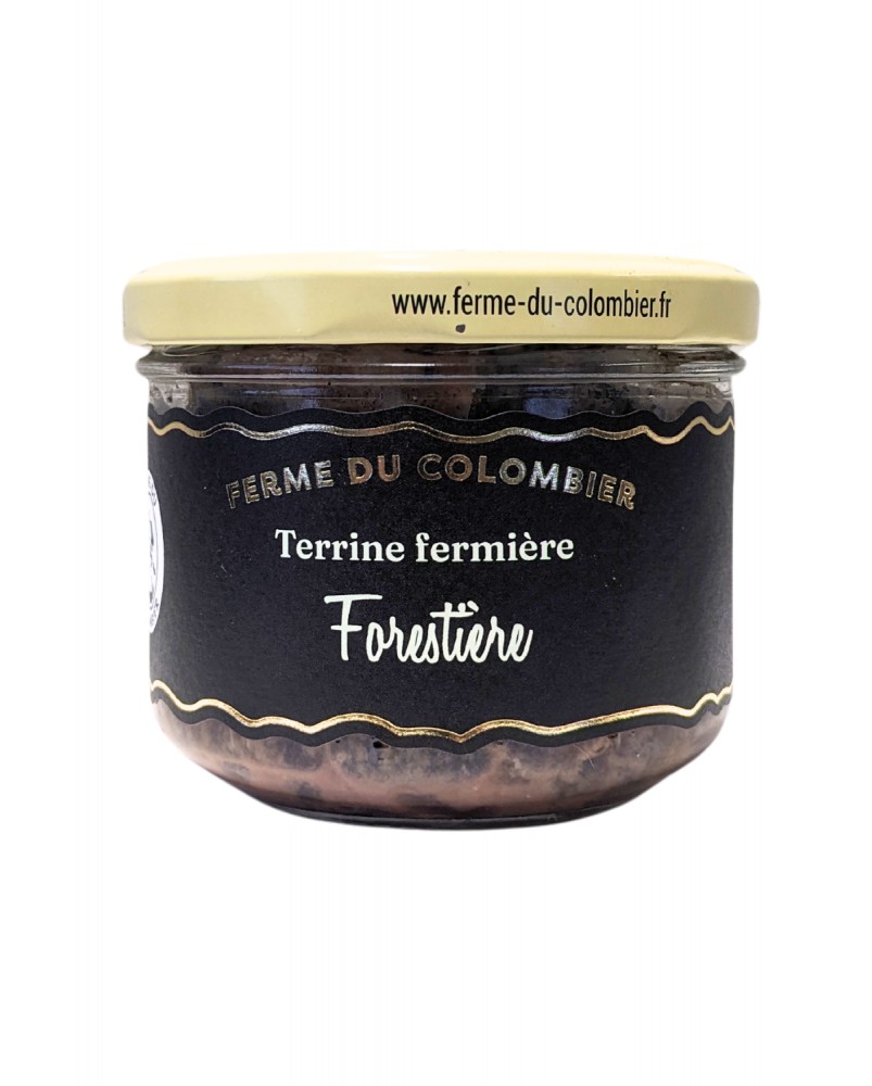 Pâté forestier, produit par la Ferme du Colombier (Villote-sur-Aire, 55)