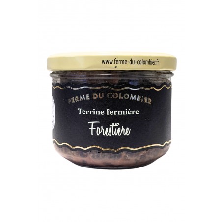 Pâté forestier, produit par la Ferme du Colombier (Villote-sur-Aire, 55)