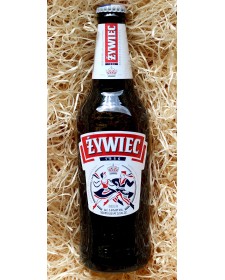 Bière polonaise Zywiec 50cl, produite par la brasserie Zywiec